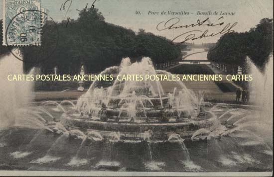 Cartes postales anciennes > CARTES POSTALES > carte postale ancienne > cartes-postales-ancienne.com Ile de france Versailles