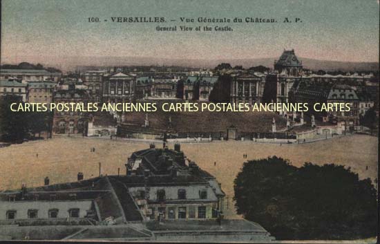 Cartes postales anciennes > CARTES POSTALES > carte postale ancienne > cartes-postales-ancienne.com Ile de france Versailles