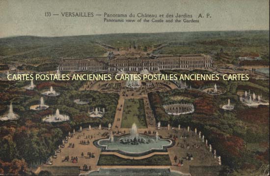Cartes postales anciennes > CARTES POSTALES > carte postale ancienne > cartes-postales-ancienne.com Ile de france Versailles