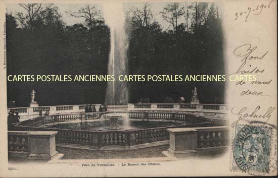 Cartes postales anciennes > CARTES POSTALES > carte postale ancienne > cartes-postales-ancienne.com Ile de france Versailles
