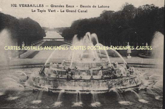 Cartes postales anciennes > CARTES POSTALES > carte postale ancienne > cartes-postales-ancienne.com Ile de france Versailles