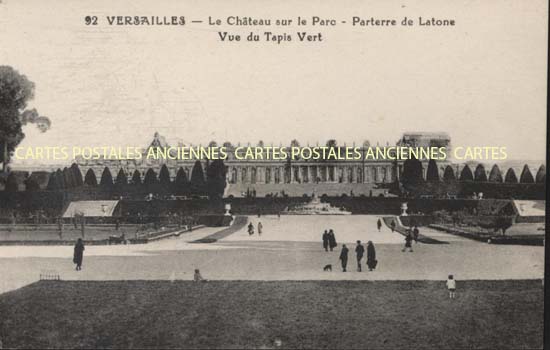 Cartes postales anciennes > CARTES POSTALES > carte postale ancienne > cartes-postales-ancienne.com Ile de france Versailles