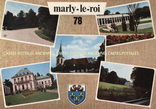 Cartes postales anciennes > CARTES POSTALES > carte postale ancienne > cartes-postales-ancienne.com Ile de france Yvelines Marly Le Roi
