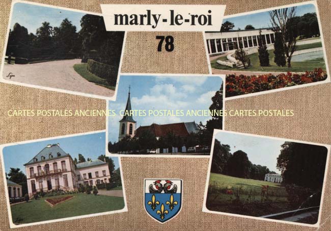 Cartes postales anciennes > CARTES POSTALES > carte postale ancienne > cartes-postales-ancienne.com Ile de france Marly Le Roi