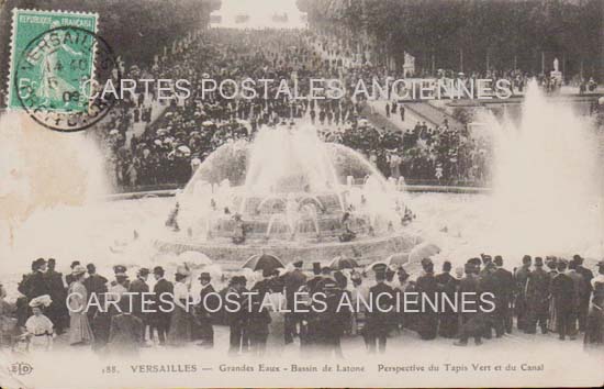 Cartes postales anciennes > CARTES POSTALES > carte postale ancienne > cartes-postales-ancienne.com Ile de france Versailles