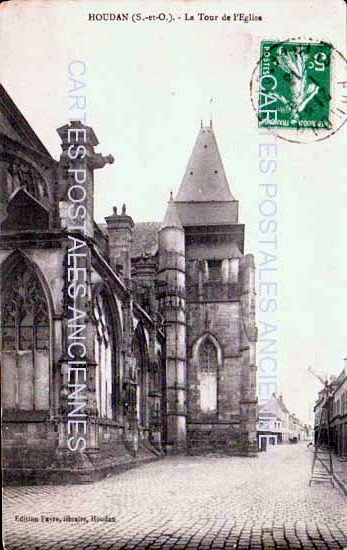 Cartes postales anciennes > CARTES POSTALES > carte postale ancienne > cartes-postales-ancienne.com Ile de france Houdan
