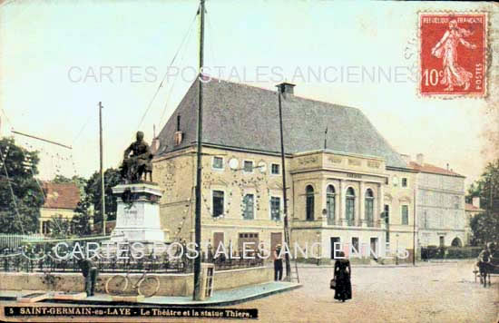 Cartes postales anciennes > CARTES POSTALES > carte postale ancienne > cartes-postales-ancienne.com Ile de france Saint Germain En Laye