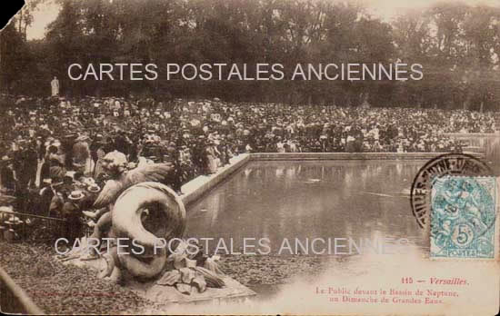 Cartes postales anciennes > CARTES POSTALES > carte postale ancienne > cartes-postales-ancienne.com Ile de france Versailles
