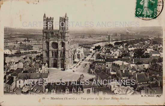 Cartes postales anciennes > CARTES POSTALES > carte postale ancienne > cartes-postales-ancienne.com Ile de france Yvelines Limay