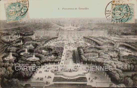 Cartes postales anciennes > CARTES POSTALES > carte postale ancienne > cartes-postales-ancienne.com Ile de france Versailles