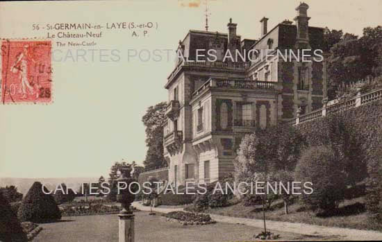 Cartes postales anciennes > CARTES POSTALES > carte postale ancienne > cartes-postales-ancienne.com Ile de france Saint Germain En Laye