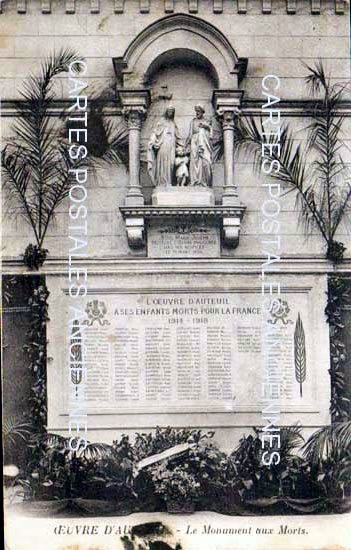 Cartes postales anciennes > CARTES POSTALES > carte postale ancienne > cartes-postales-ancienne.com Ile de france Auteuil
