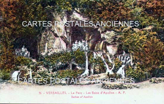 Cartes postales anciennes > CARTES POSTALES > carte postale ancienne > cartes-postales-ancienne.com Ile de france Versailles