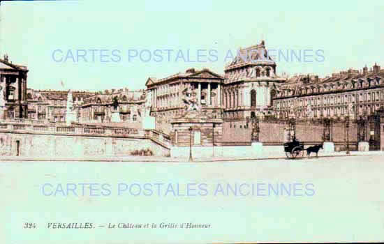 Cartes postales anciennes > CARTES POSTALES > carte postale ancienne > cartes-postales-ancienne.com Ile de france Versailles