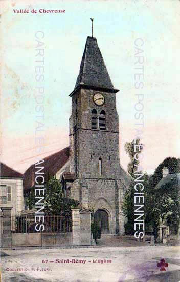 Cartes postales anciennes > CARTES POSTALES > carte postale ancienne > cartes-postales-ancienne.com Ile de france Saint Remy De La Vanne