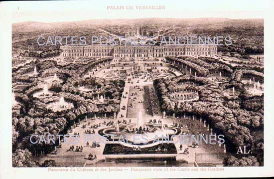 Cartes postales anciennes > CARTES POSTALES > carte postale ancienne > cartes-postales-ancienne.com Ile de france Versailles