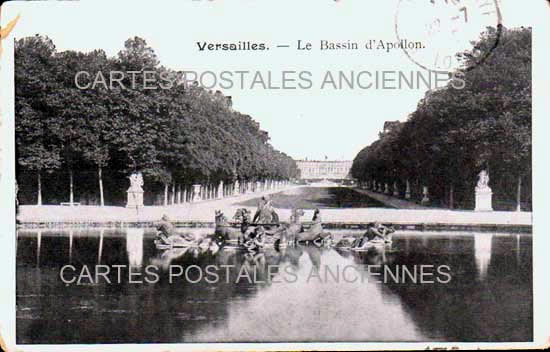 Cartes postales anciennes > CARTES POSTALES > carte postale ancienne > cartes-postales-ancienne.com Ile de france Versailles