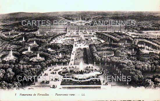 Cartes postales anciennes > CARTES POSTALES > carte postale ancienne > cartes-postales-ancienne.com Ile de france Versailles