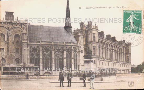 Cartes postales anciennes > CARTES POSTALES > carte postale ancienne > cartes-postales-ancienne.com Ile de france Saint Germain En Laye