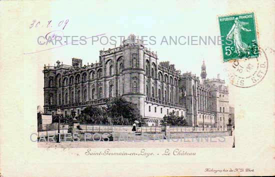 Cartes postales anciennes > CARTES POSTALES > carte postale ancienne > cartes-postales-ancienne.com Ile de france Saint Germain En Laye