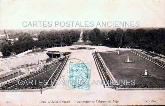 Cartes postales anciennes > CARTES POSTALES > carte postale ancienne > cartes-postales-ancienne.com Ile de france Saint Germain En Laye