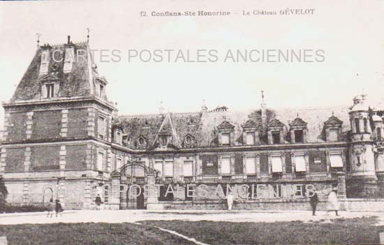Cartes postales anciennes > CARTES POSTALES > carte postale ancienne > cartes-postales-ancienne.com Ile de france Yvelines Conflans Sainte Honorine