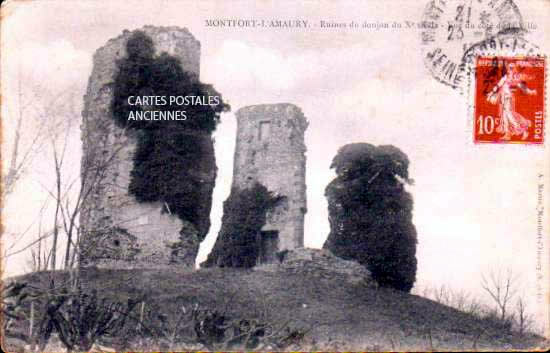 Cartes postales anciennes > CARTES POSTALES > carte postale ancienne > cartes-postales-ancienne.com Ile de france Montfort l'Amaury