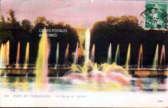 Cartes postales anciennes > CARTES POSTALES > carte postale ancienne > cartes-postales-ancienne.com Ile de france Versailles