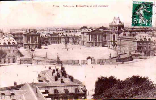 Cartes postales anciennes > CARTES POSTALES > carte postale ancienne > cartes-postales-ancienne.com Ile de france Versailles