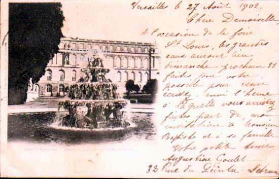 Cartes postales anciennes > CARTES POSTALES > carte postale ancienne > cartes-postales-ancienne.com Ile de france Versailles