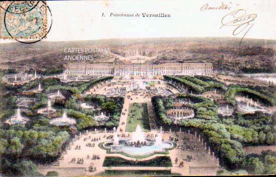 Cartes postales anciennes > CARTES POSTALES > carte postale ancienne > cartes-postales-ancienne.com Ile de france Versailles