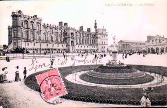 Cartes postales anciennes > CARTES POSTALES > carte postale ancienne > cartes-postales-ancienne.com Ile de france Saint Germain En Laye