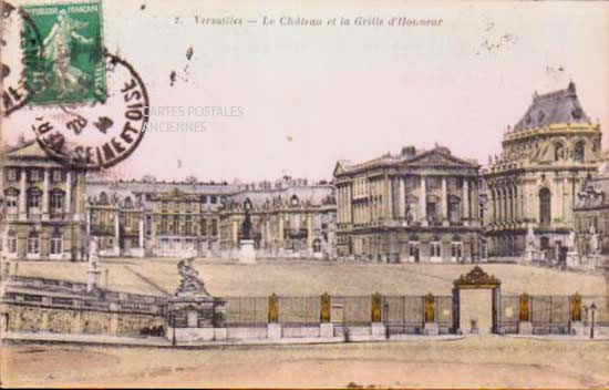 Cartes postales anciennes > CARTES POSTALES > carte postale ancienne > cartes-postales-ancienne.com Ile de france Versailles