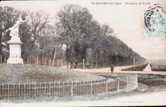 Cartes postales anciennes > CARTES POSTALES > carte postale ancienne > cartes-postales-ancienne.com Ile de france Saint Germain En Laye