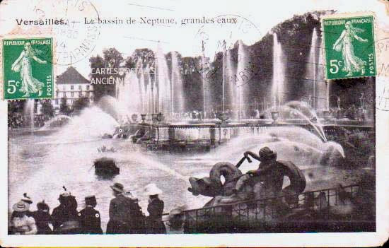 Cartes postales anciennes > CARTES POSTALES > carte postale ancienne > cartes-postales-ancienne.com Ile de france Versailles