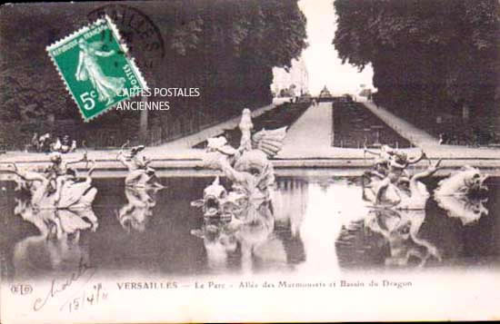 Cartes postales anciennes > CARTES POSTALES > carte postale ancienne > cartes-postales-ancienne.com Ile de france Versailles