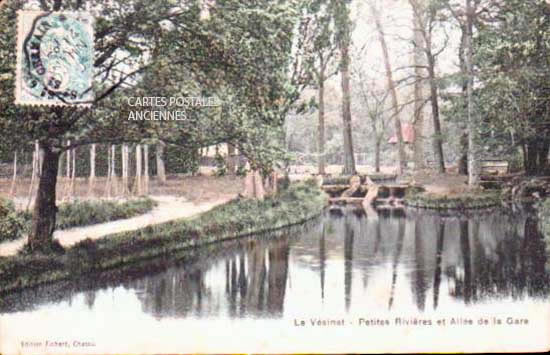 Cartes postales anciennes > CARTES POSTALES > carte postale ancienne > cartes-postales-ancienne.com Ile de france Le Vesinet