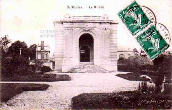 Cartes postales anciennes > CARTES POSTALES > carte postale ancienne > cartes-postales-ancienne.com Ile de france Mantes La Ville