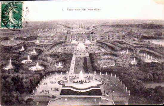 Cartes postales anciennes > CARTES POSTALES > carte postale ancienne > cartes-postales-ancienne.com Ile de france Versailles