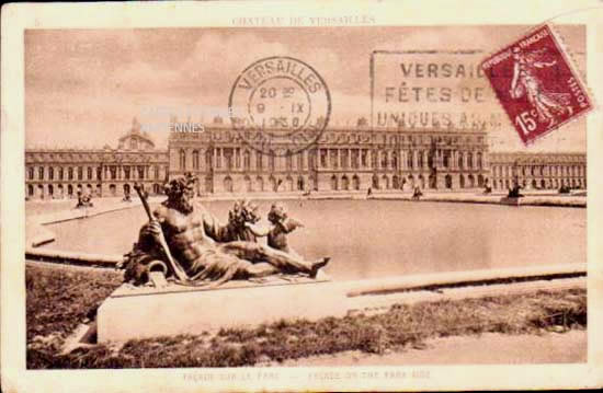 Cartes postales anciennes > CARTES POSTALES > carte postale ancienne > cartes-postales-ancienne.com Ile de france Versailles