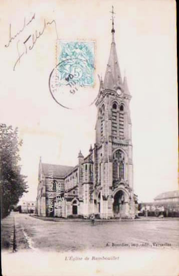 Cartes postales anciennes > CARTES POSTALES > carte postale ancienne > cartes-postales-ancienne.com Ile de france Rambouillet
