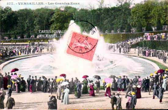 Cartes postales anciennes > CARTES POSTALES > carte postale ancienne > cartes-postales-ancienne.com Ile de france Versailles