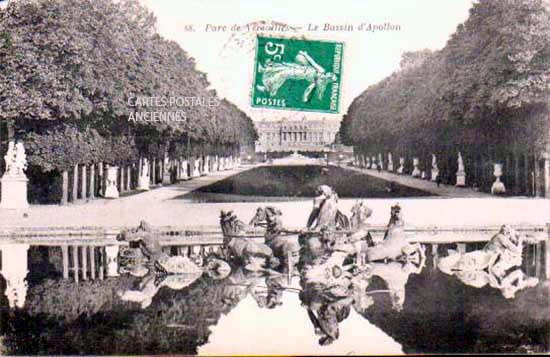 Cartes postales anciennes > CARTES POSTALES > carte postale ancienne > cartes-postales-ancienne.com Ile de france Versailles