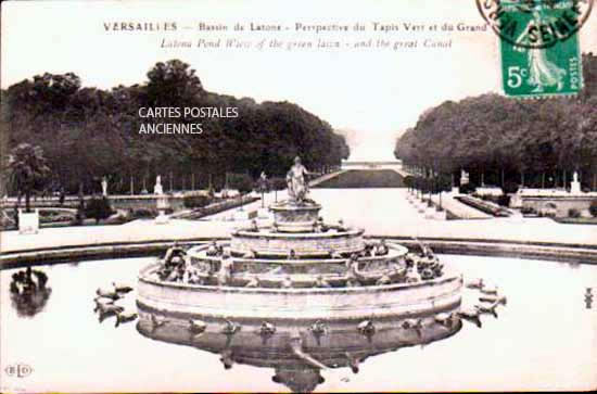 Cartes postales anciennes > CARTES POSTALES > carte postale ancienne > cartes-postales-ancienne.com Ile de france Versailles