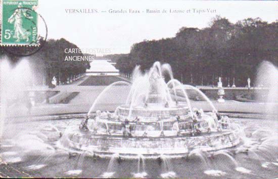 Cartes postales anciennes > CARTES POSTALES > carte postale ancienne > cartes-postales-ancienne.com Ile de france Versailles