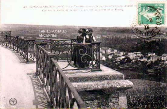 Cartes postales anciennes > CARTES POSTALES > carte postale ancienne > cartes-postales-ancienne.com Ile de france Saint Germain En Laye