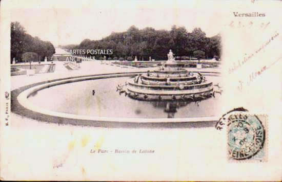 Cartes postales anciennes > CARTES POSTALES > carte postale ancienne > cartes-postales-ancienne.com Ile de france Versailles