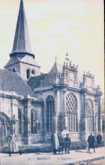 Cartes postales anciennes > CARTES POSTALES > carte postale ancienne > cartes-postales-ancienne.com Ile de france Mantes La Ville