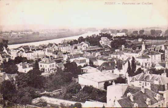 Cartes postales anciennes > CARTES POSTALES > carte postale ancienne > cartes-postales-ancienne.com Ile de france Poissy