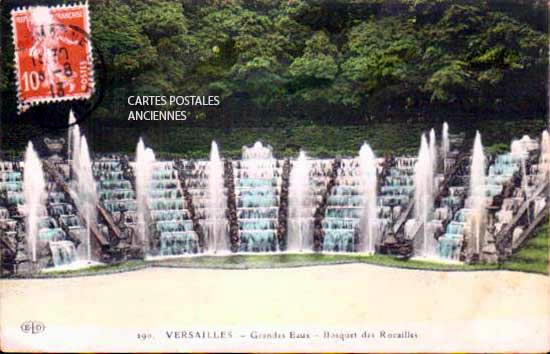 Cartes postales anciennes > CARTES POSTALES > carte postale ancienne > cartes-postales-ancienne.com Ile de france Versailles